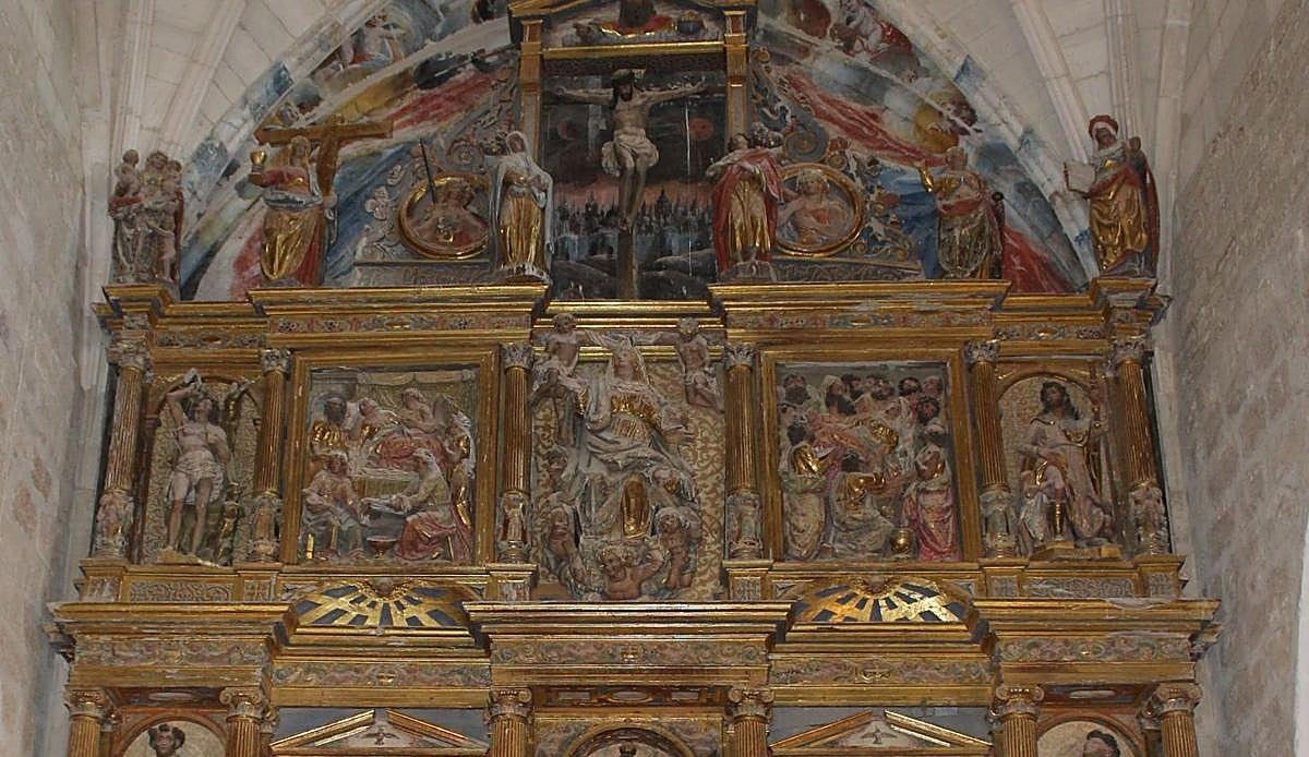 Mazuela se moviliza para salvar un retablo del siglo XVII con una campaña de micromecenazgo