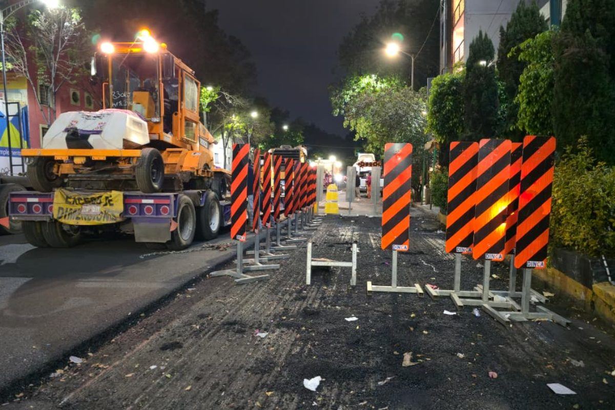 Nuevos baches de discordia en Trobajo: obras nocturnas, carriles a medias y exceso de velocidad sin solución