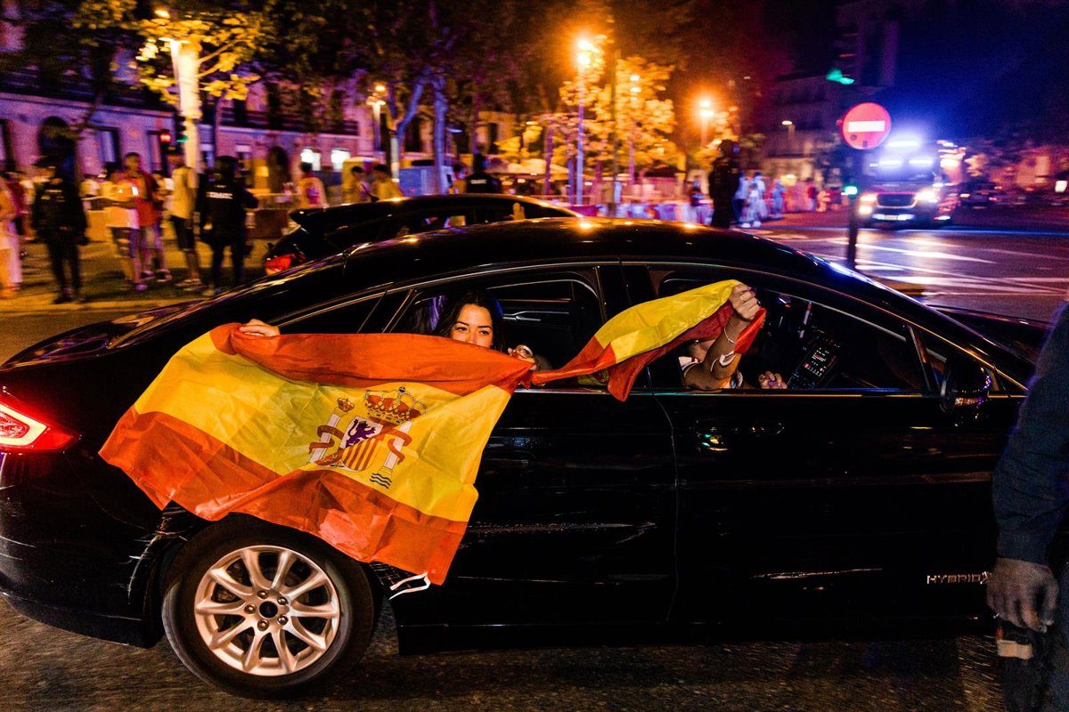 Madrid celebra el segundo Mundial de España con siete detenidos y una noche sin incidentes graves
