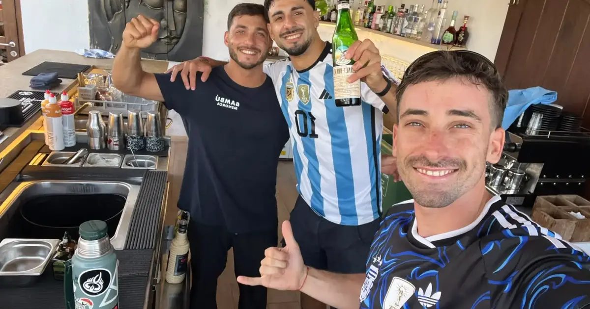 Argentinos en Menorca: vivir la gran final lejos de casa pero con el corazón en la Albiceleste