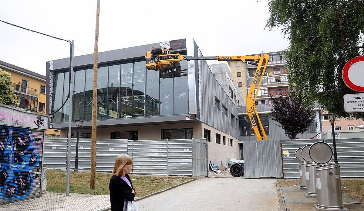 Las obras del nuevo centro social de Ventanielles siguen adelante para no perder los fondos europeos
