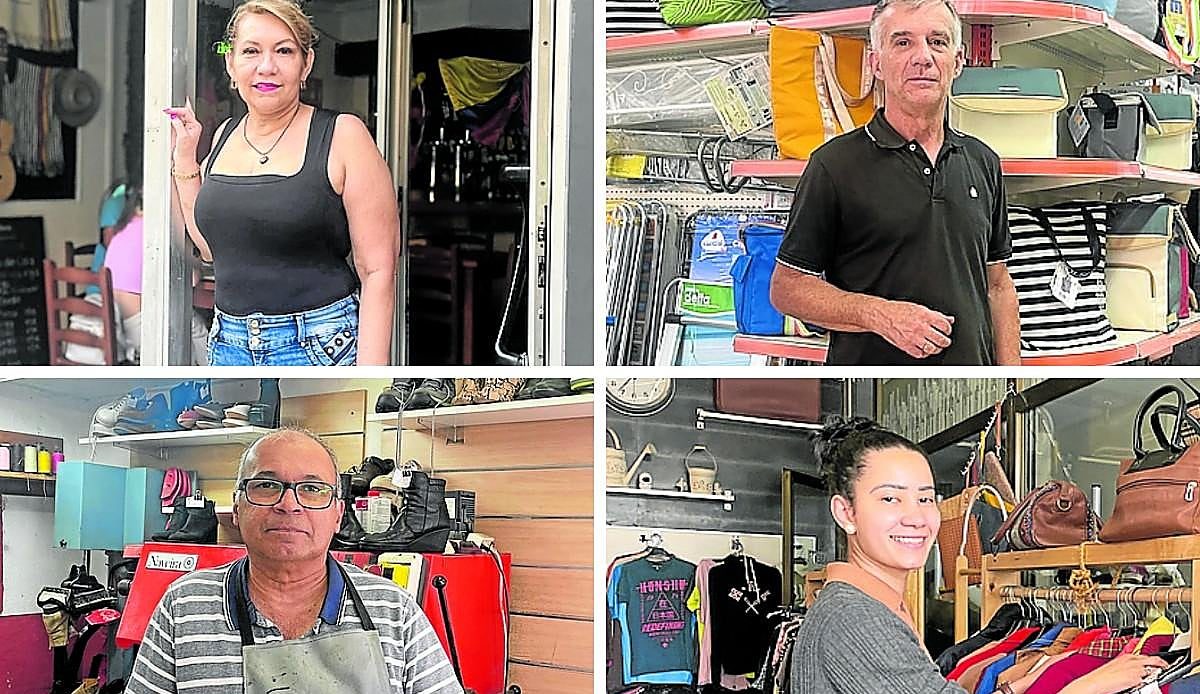 El pequeño comercio de Bermúdez de Castro resiste: «Solo pedimos que nos dejen trabajar»