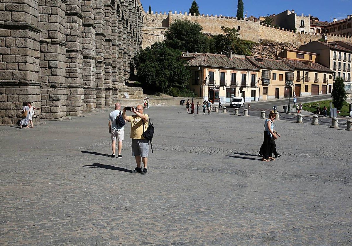 Segovia vive la final del Mundial a los pies del Acueducto: así será el gran escenario al aire libre