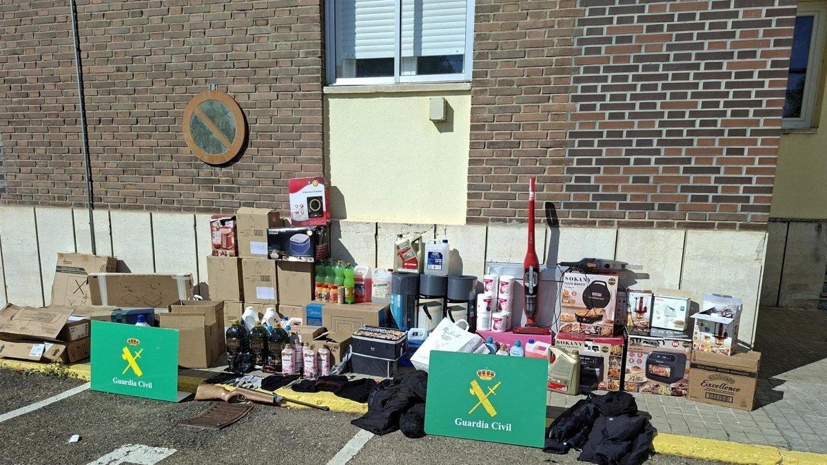 Siete detenidos en Valladolid por desvalijар camiones de madrugada y robar mercancía por valor de más de 200.000 euros