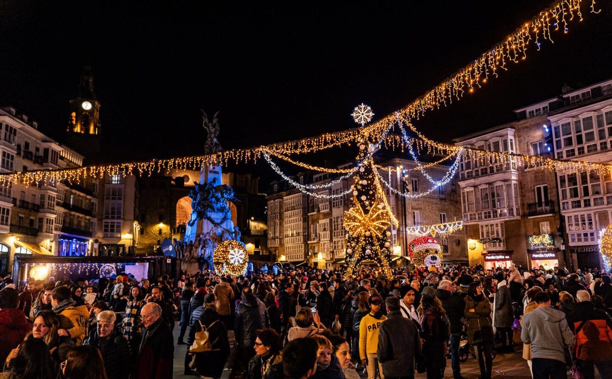 El mercado navideño de La Florida desata una bronca entre el PP y el Gobierno municipal de Vitoria
