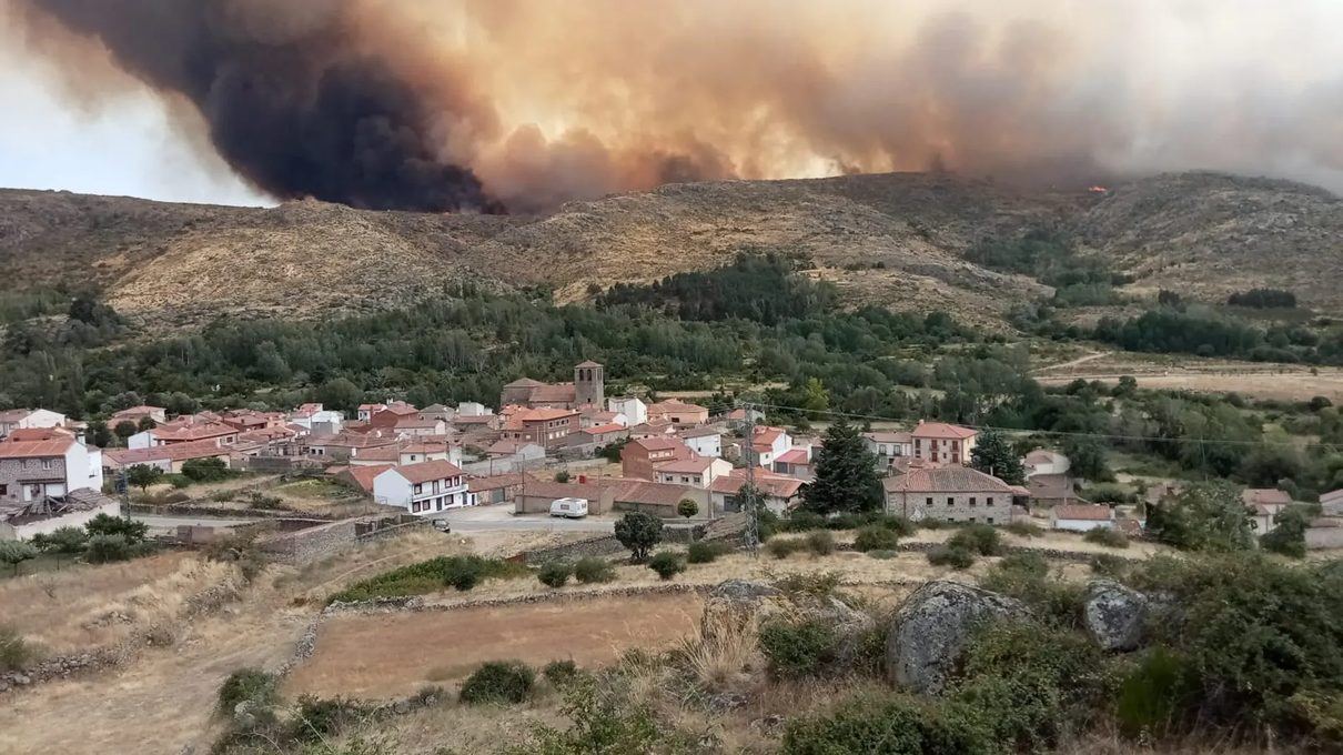 Aprovechan los incendios en Ávila para intentar estafar a un municipio afectado por las llamas