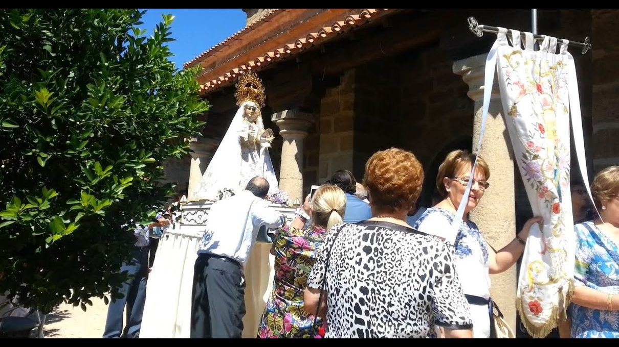 Berrocalejo de Aragona vive sus días más festivos al calor de la Virgen patrona del pueblo