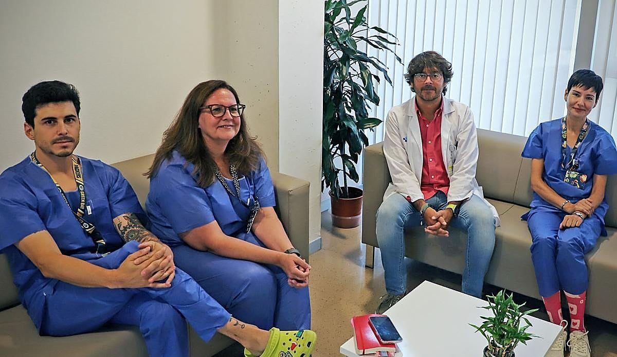 El equipo de trasplantes del HUBU, una unidad que convierte el peor momento en un regalo de vida