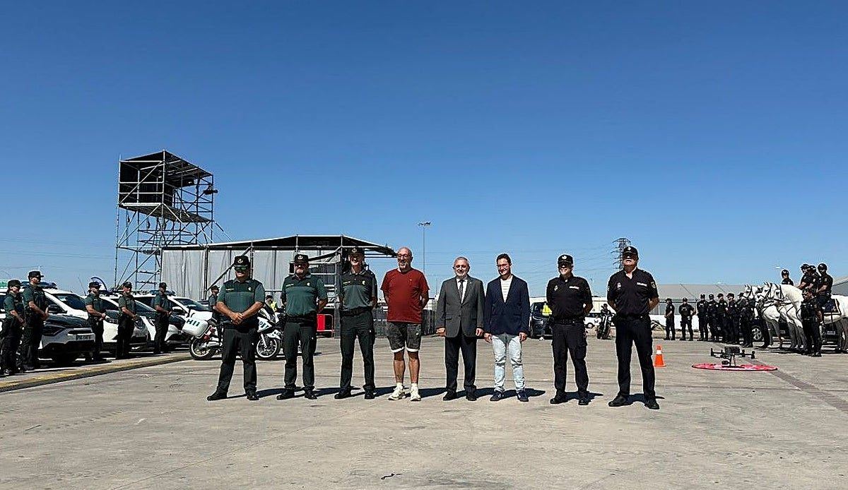 Casi 200 agentes de policía y Guardia Civil toman Aranda de Duero para blindar el Sonorama Ribera 2026