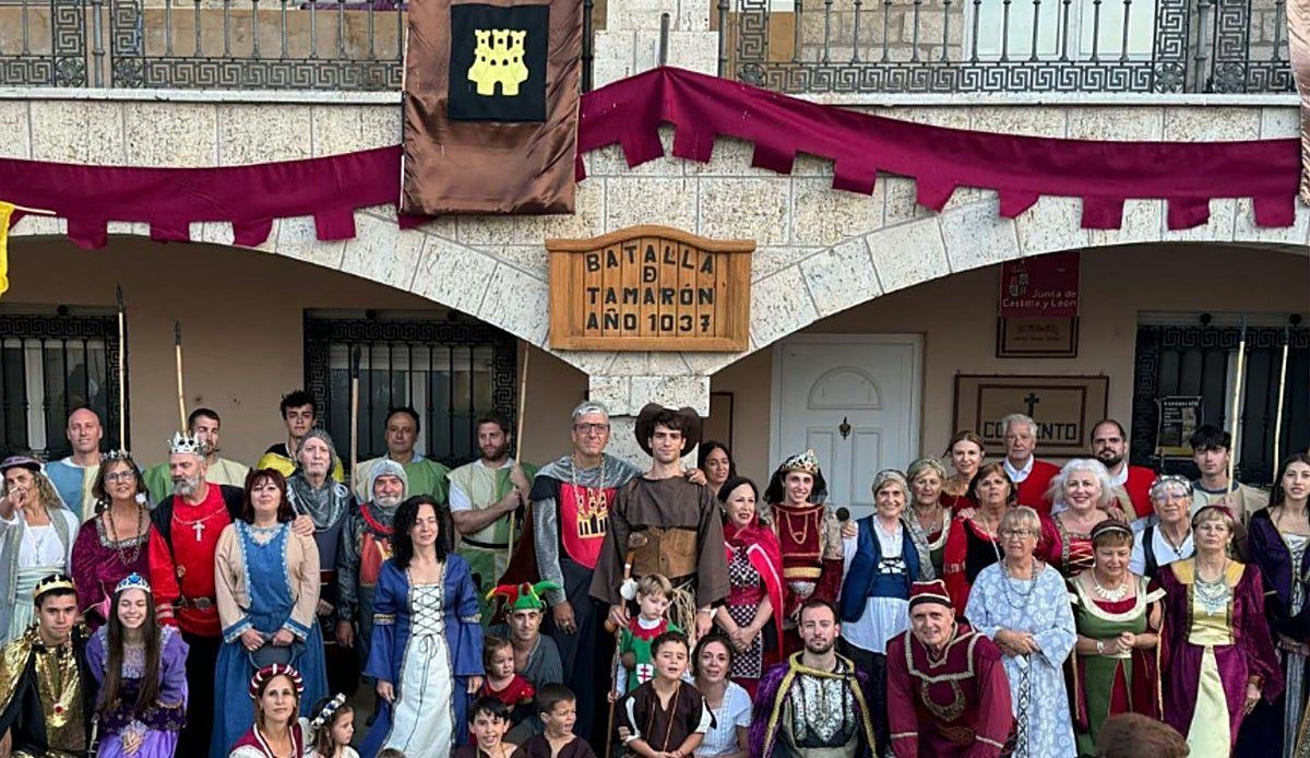 Tamarón revive la batalla que cambió los reinos de León y Castilla en su decimosexta representación medieval