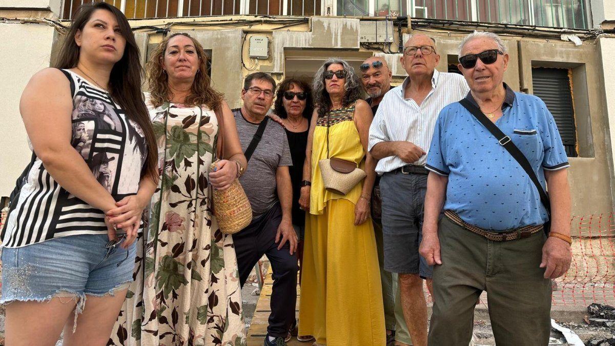 Vecinos de Santa Catalina atrapados entre escombros, parones y promesas incumplidas en Aranda de Duero