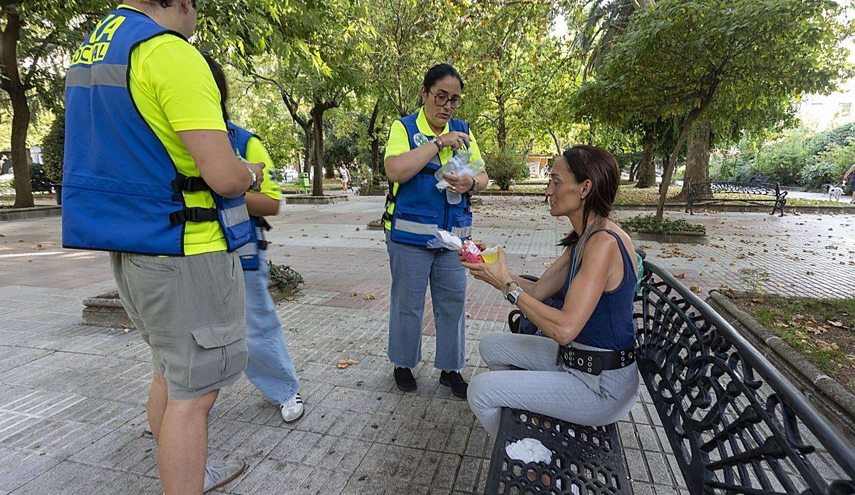 Catorce personas sin hogar reciben ayuda en Cáceres este verano gracias al protocolo de ola de calor