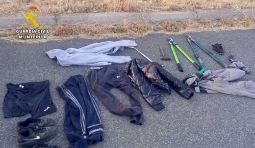 La Guardia Civil desmantela una banda toledana que robó más de diez kilómetros de cable de cobre en la comarca de La Vera