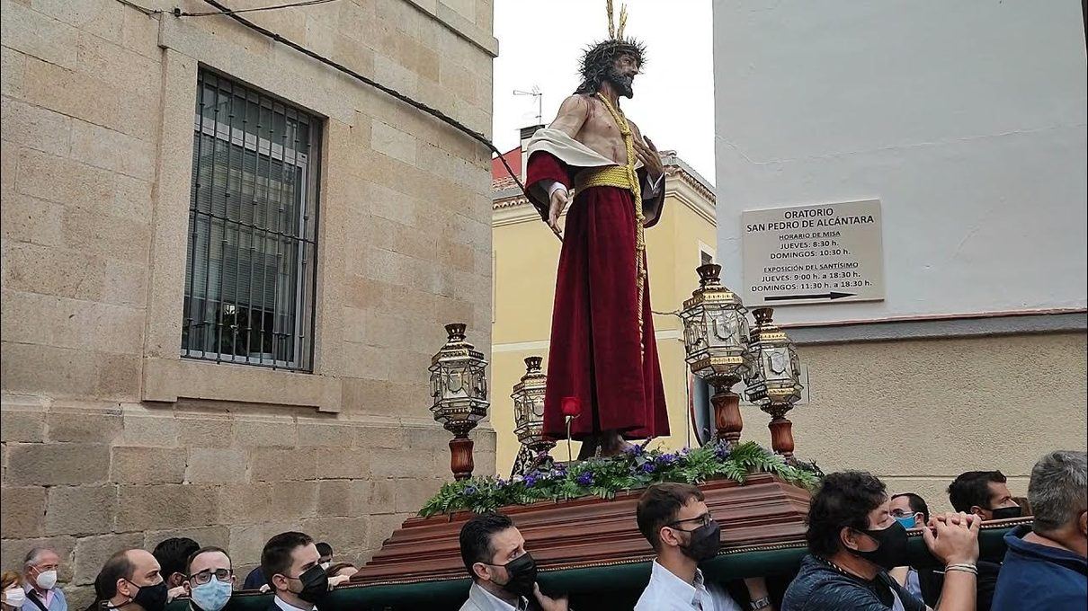 La procesión del Día de Extremadura en Cáceres estrena recorrido y llegará por primera vez hasta la plaza de la Audiencia