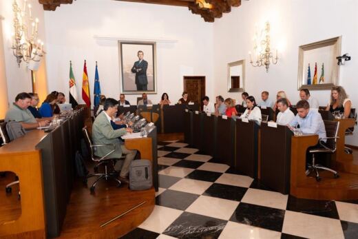 El pleno provincial de Cáceres inyecta más de un millón de euros en carreteras y cultura ante el encarecimiento por la guerra