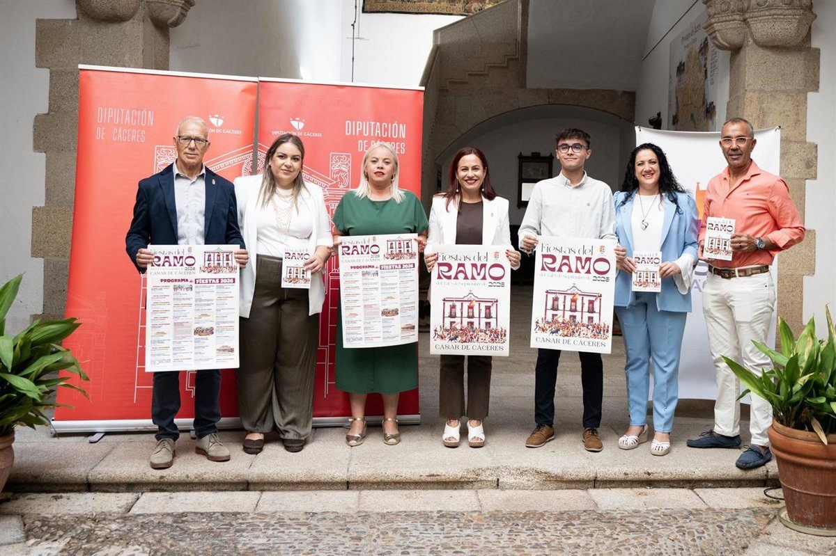 Casar de Cáceres se viste de fiesta: seis días de tradición, música y toros para celebrar el Ramo
