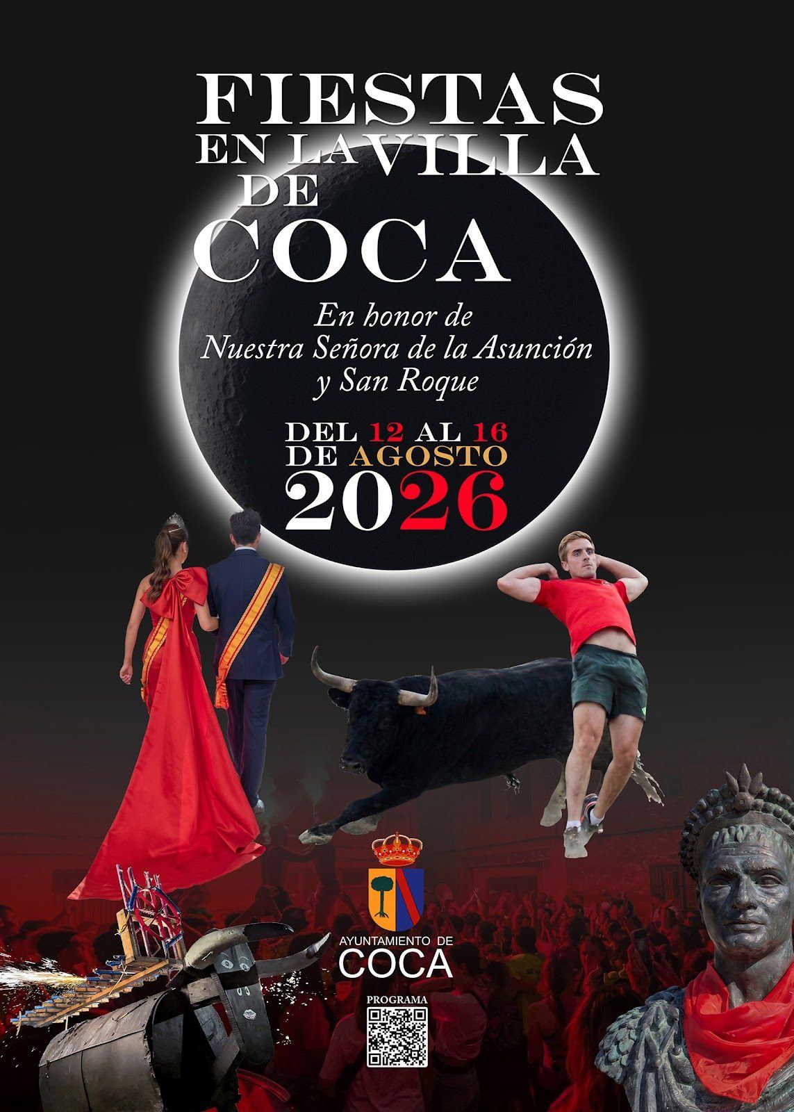 Cartel de Fiestas en Coca