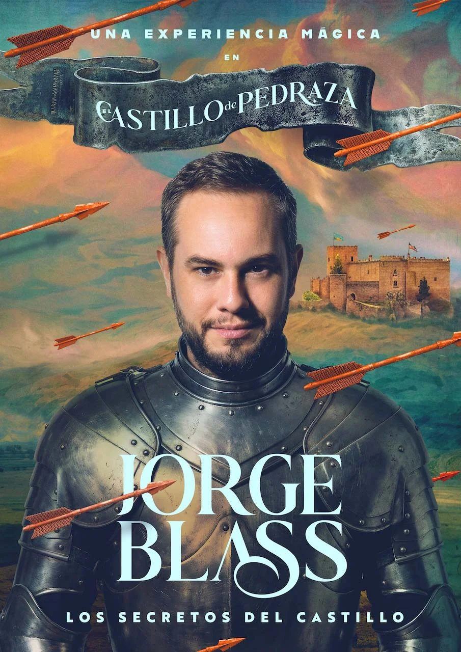 Cartel de  Los secretos del Castillo - Por Jorge Blass - Pedraza