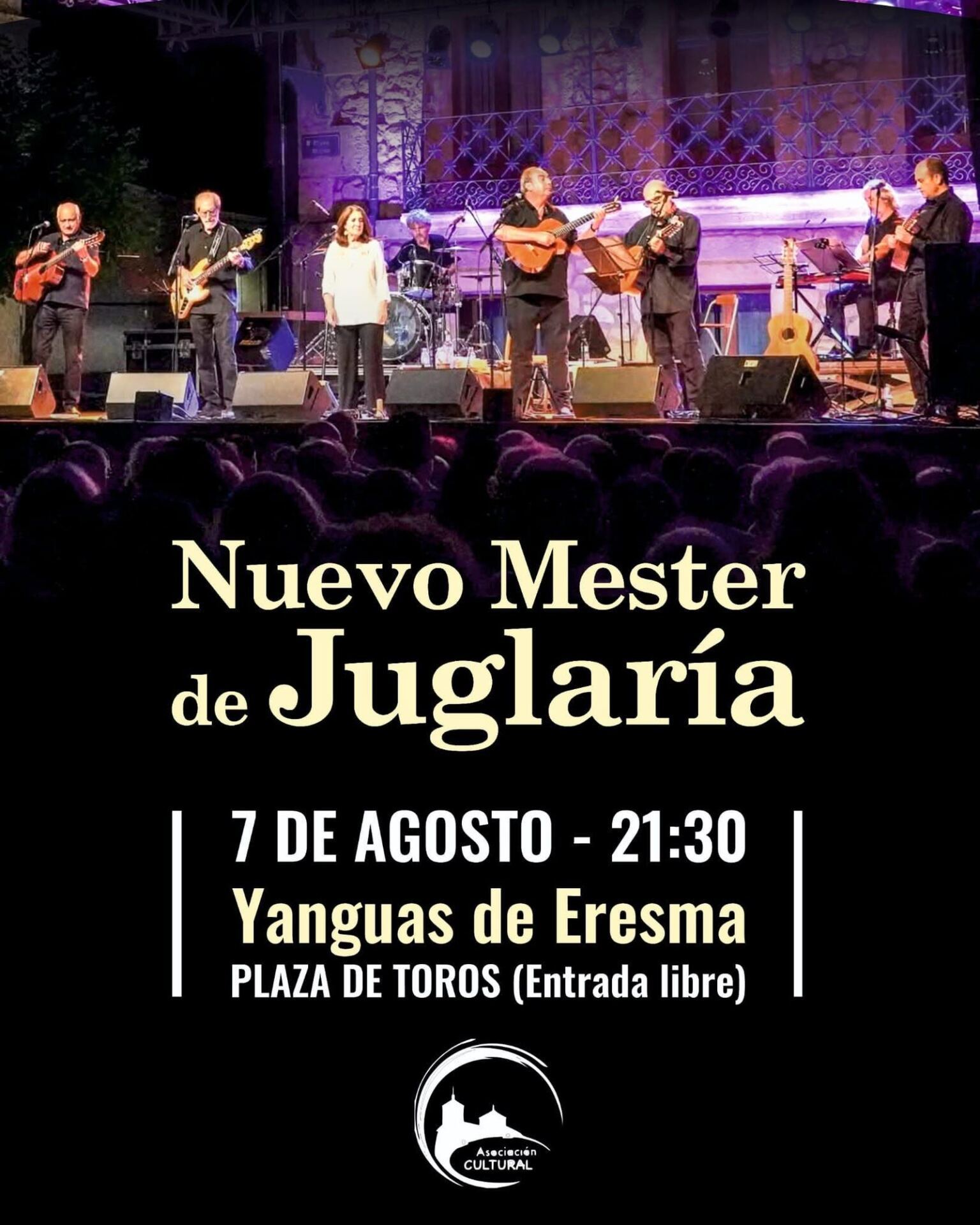 Cartel de Nuevo Mester de Juglaría - Yanguas de Eresma