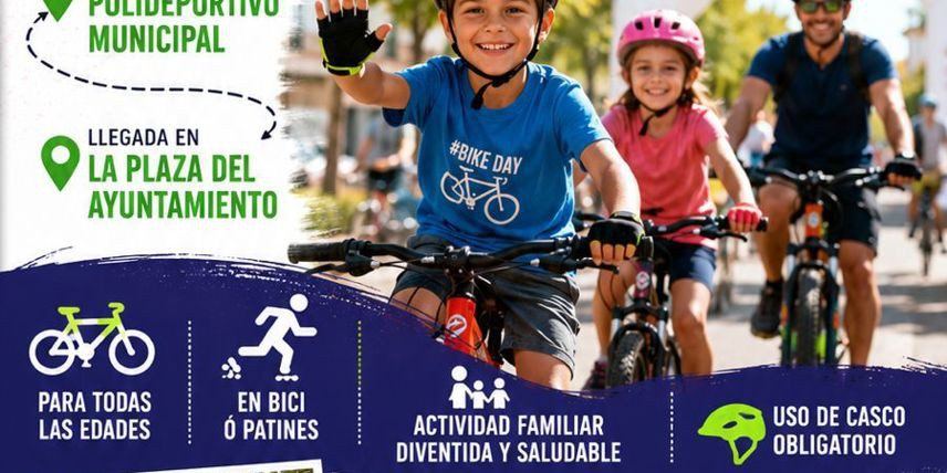 El Casar pone en marcha su cita más ruedas con una edición histórica del Día de la Bici