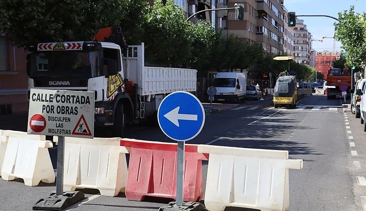 La avenida Mariano Andrés reabre al tráfico este lunes tras casi siete semanas de obras