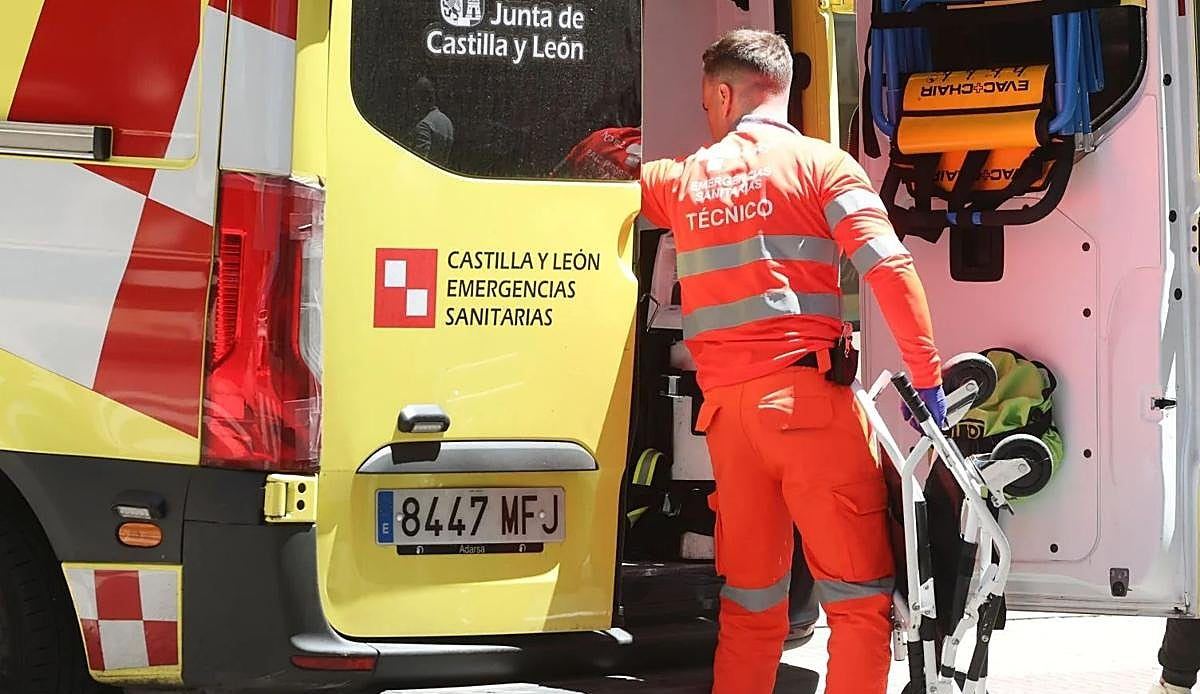 Un motorista pierde la vida en Villaturiel en el tercer accidente de moto del domingo en León