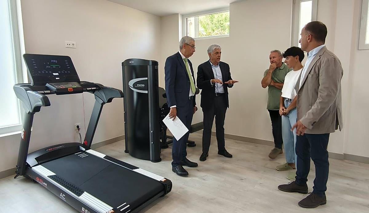 Villaquejida estrena gimnasio y pista de calistenia para combatir la despoblación con 88.000 euros de inversión