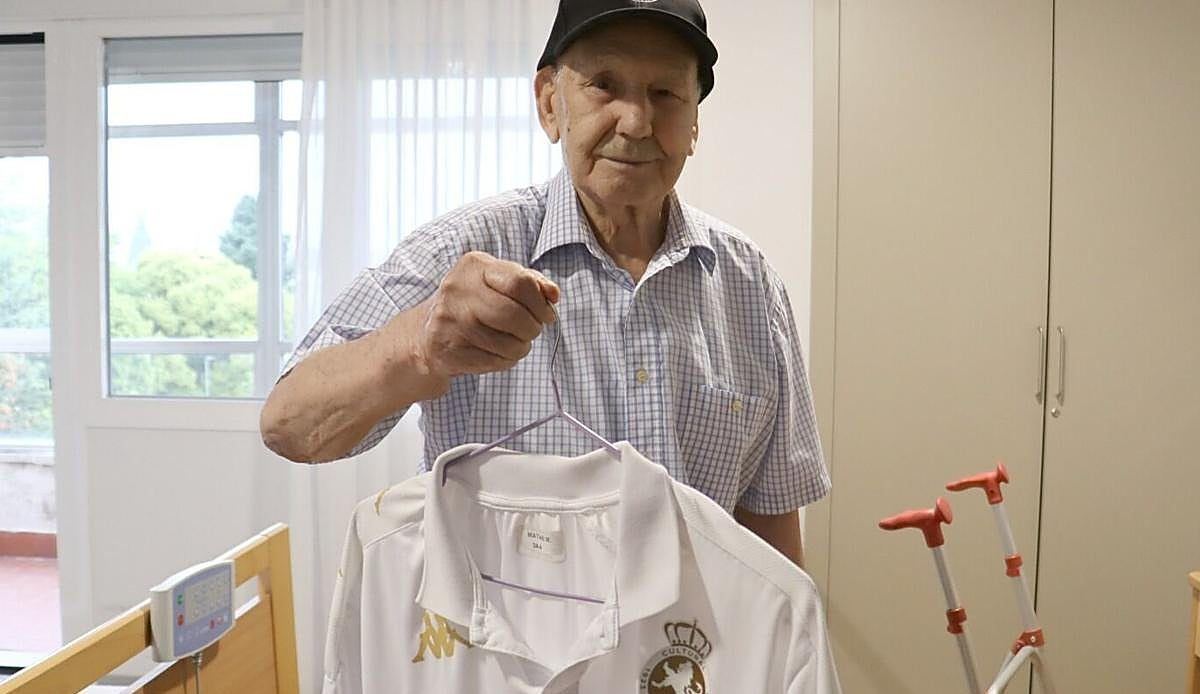 Matías Mata, 93 años y socio número 1 de la Cultural: nueve décadas de fidelidad inquebrantable al club leonés