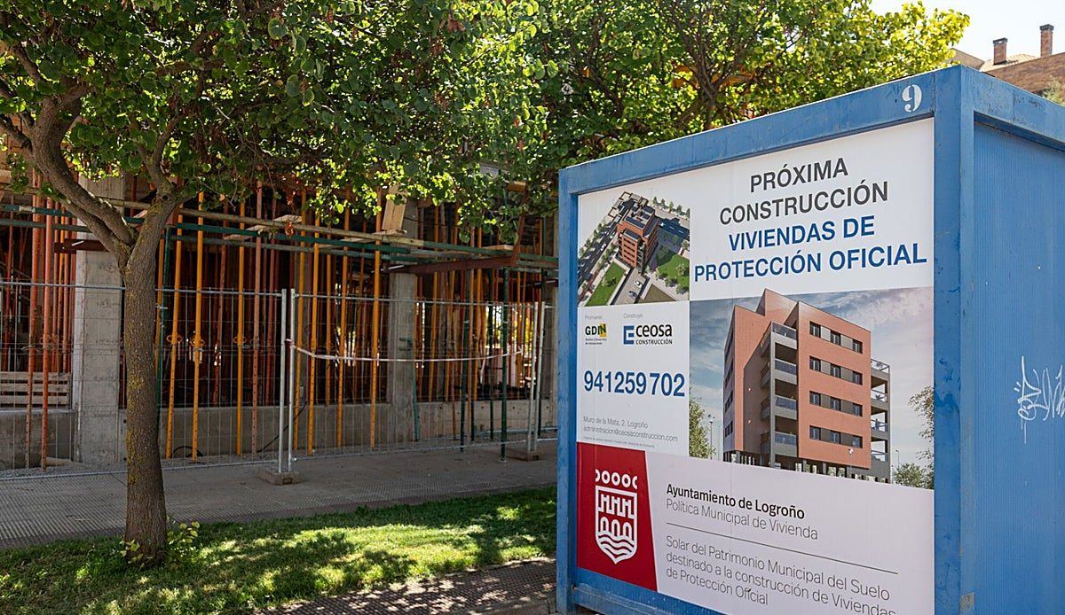 La promotora de 54 viviendas protegidas en Logroño responde al PSOE: «Quien vea irregularidades que vaya a los tribunales»