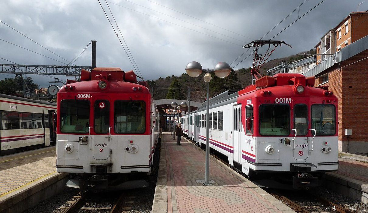 Obras de verano dejan sin tren a los viajeros entre Cercedilla y Los Molinos hasta el 5 de septiembre