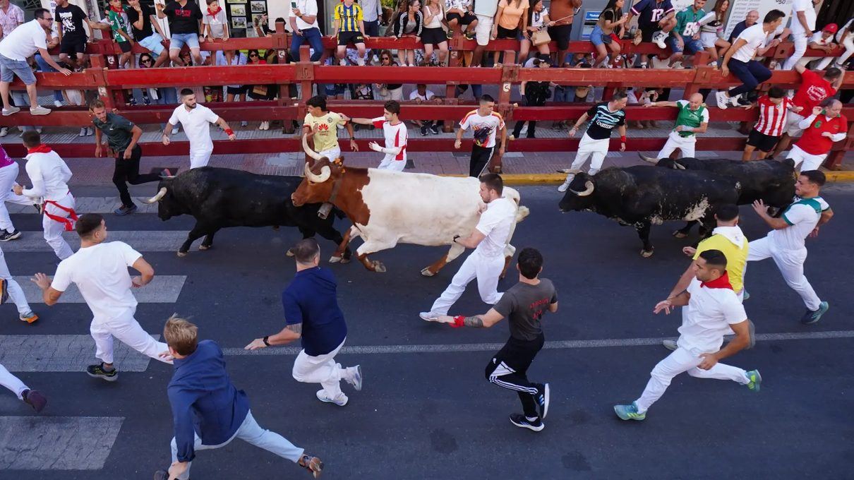 Siete heridos en el tercer encierro de San Sebastián de los Reyes con 1.600 corredores en la calle