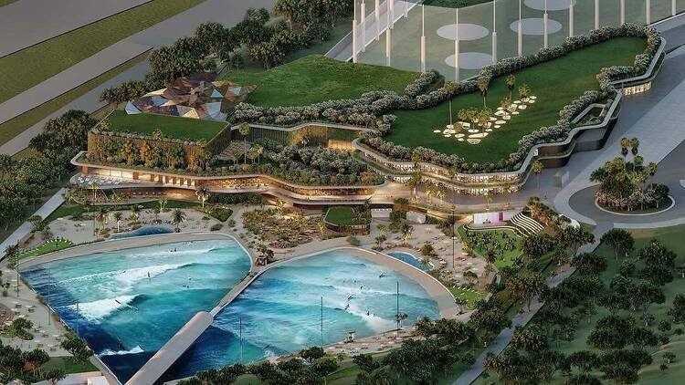 Madrid tendrá en 2027 la piscina de olas artificial más grande de Europa junto al estadio del Atlético