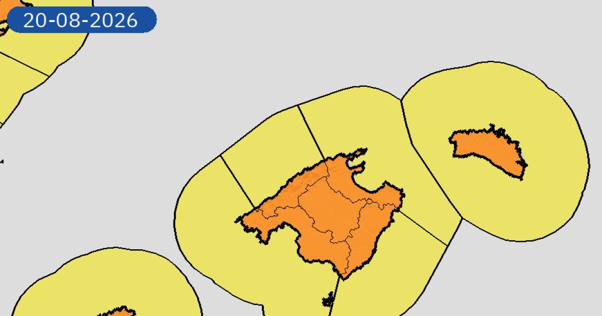 La tormenta que apagó el verano: Menorca cancela festejos, conciertos y una travesía a nado por la alerta naranja
