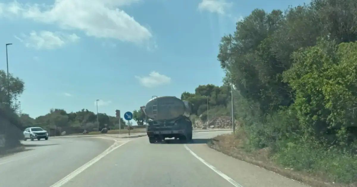 Escándalo del agua en Maó: el PP denuncia que el alcalde trasladó agua de Es Mercadal sin avisar ni al propio municipio
