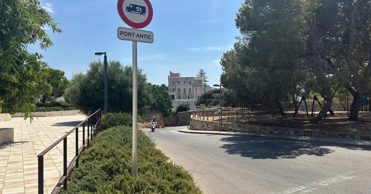 Ciutadella da un paso más para transformar la subida al barrio de Dalt sa Quintana