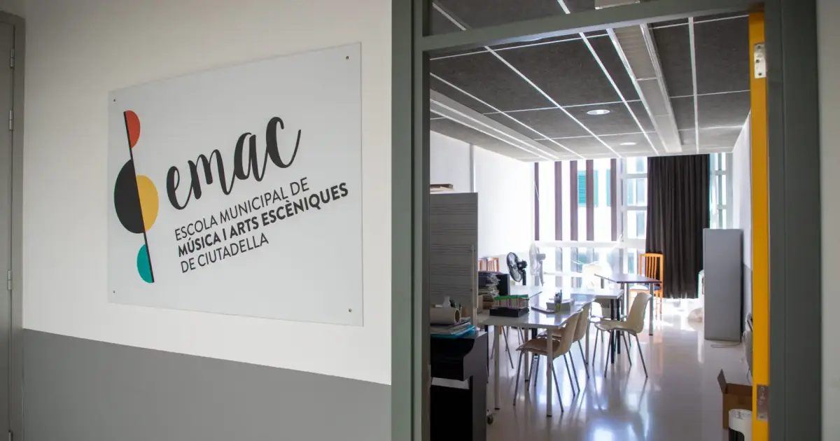 El inicio de curso en la Escola de Música de Ciutadella, en peligro por la falta de contrato