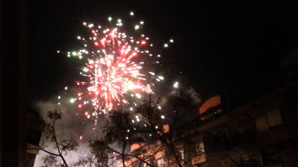 El barrio de Pando cierra por todo lo alto sus fiestas de Santa Gemma con 800 bollos preñaos y fuegos artificiales