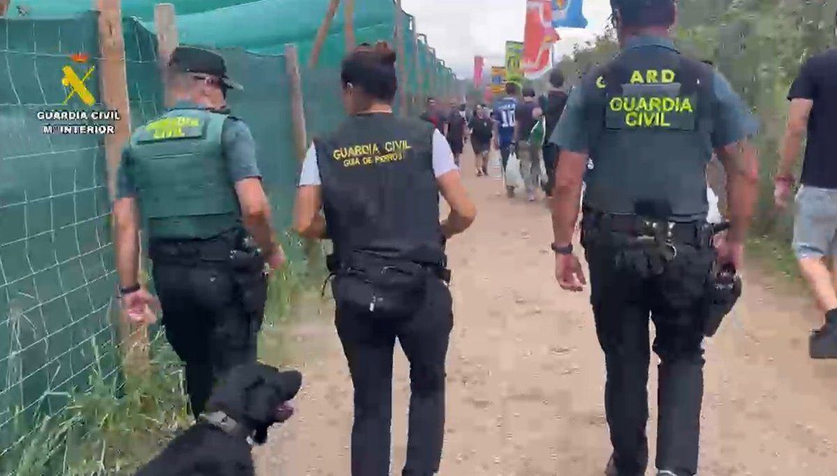 Dos detenidos en el Riverland por robar joyas mediante el tirón a asistentes al festival