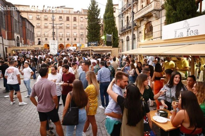 La Feria de Día de Salamanca cumple 20 años con 35 casetas, nueva plaza y el pincho a 3,50 euros