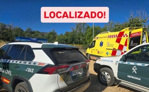 Final feliz en La Alberca: encuentran con vida a Manuel, el anciano de 86 años que llevaba horas desaparecido