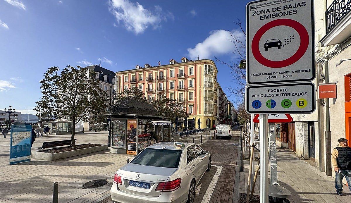 Más de 3.200 multas en cuatro meses: la Zona de Bajas Emisiones de Santander empieza a dejar huella en los bolsillos