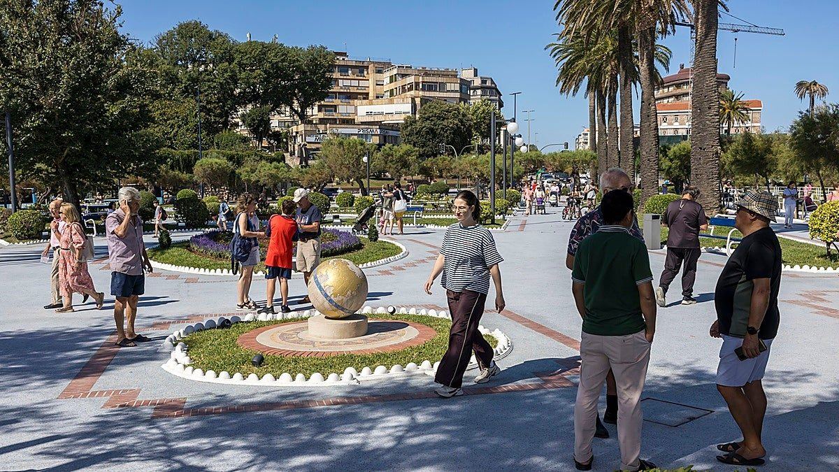 Siete años de obras convierten El Sardinero en el gran escaparate urbano de Santander