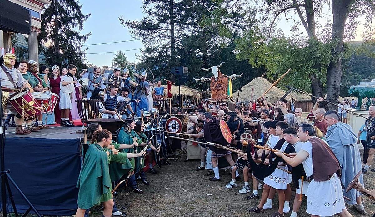 Los Corrales de Buelna vuelve a vivir la épica de las Guerras Cántabras con más espectáculo que nunca