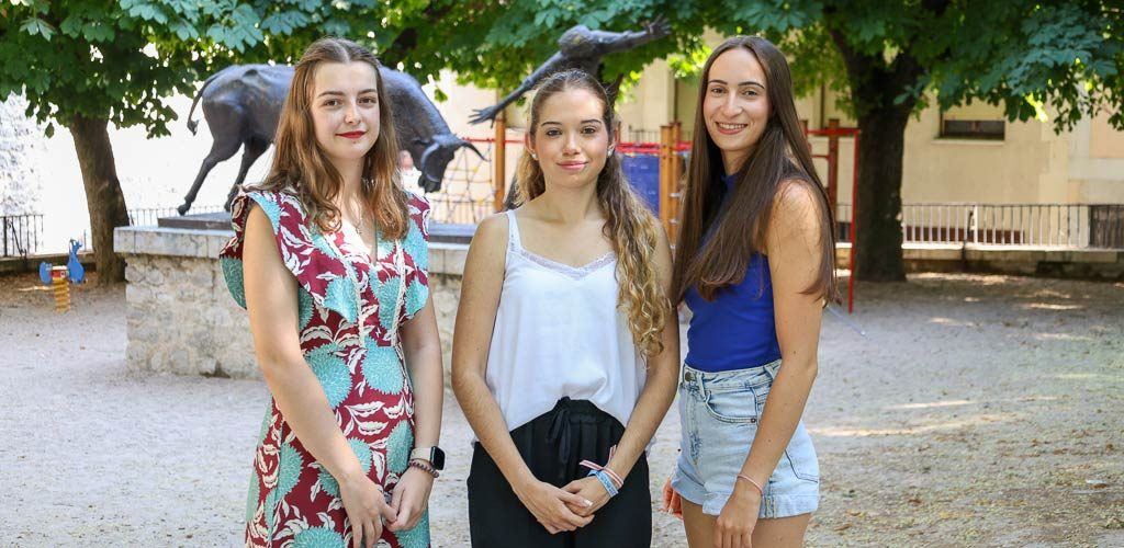 Judith, Natalia y Laura protagonizan las fiestas de Cuéllar 2026 como Corregidora y damas