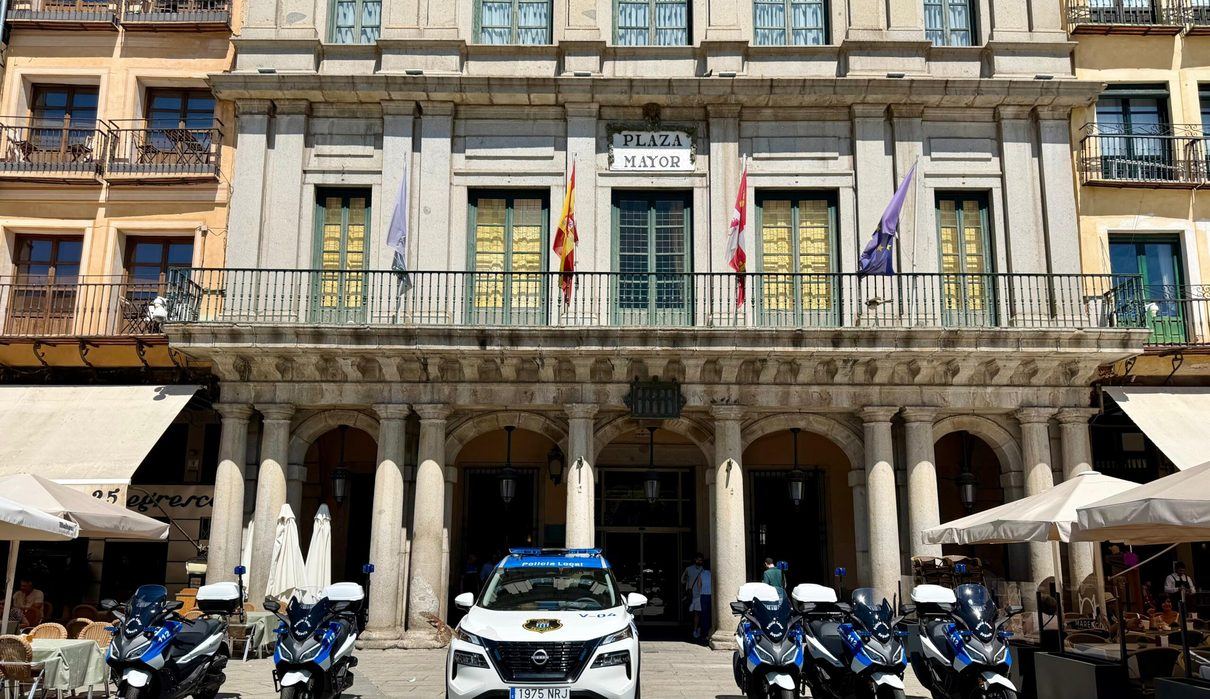 Segovia renueva su Policía Local con una nueva flota de vehículos para mejorar la seguridad ciudadana