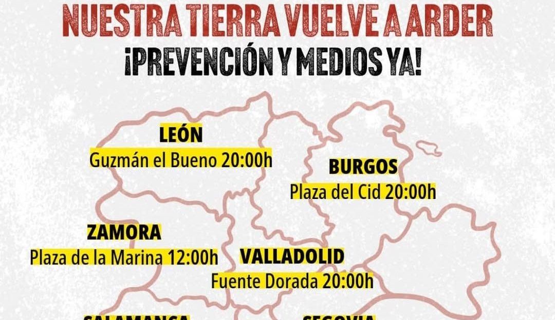 Segovia sale a la calle para reclamar que la gestión forestal cambie de una vez por todas