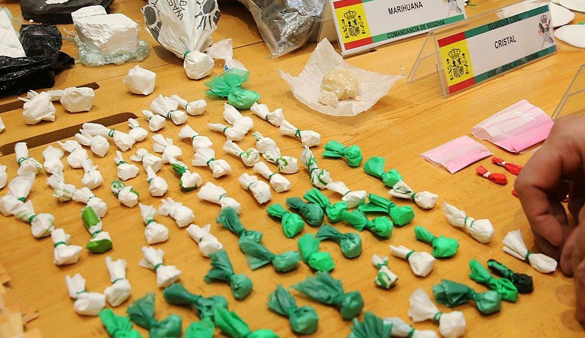 El hachís y la cocaína se disparan en Segovia mientras caen las plantaciones ilegales de cannabis