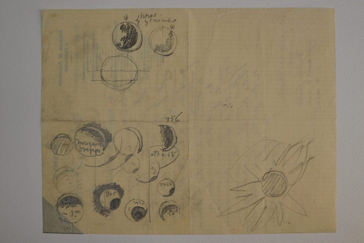 El Museo de Segovia rescata los dibujos del eclipse de 1900 justo el día en que el cielo vuelve a oscurecerse