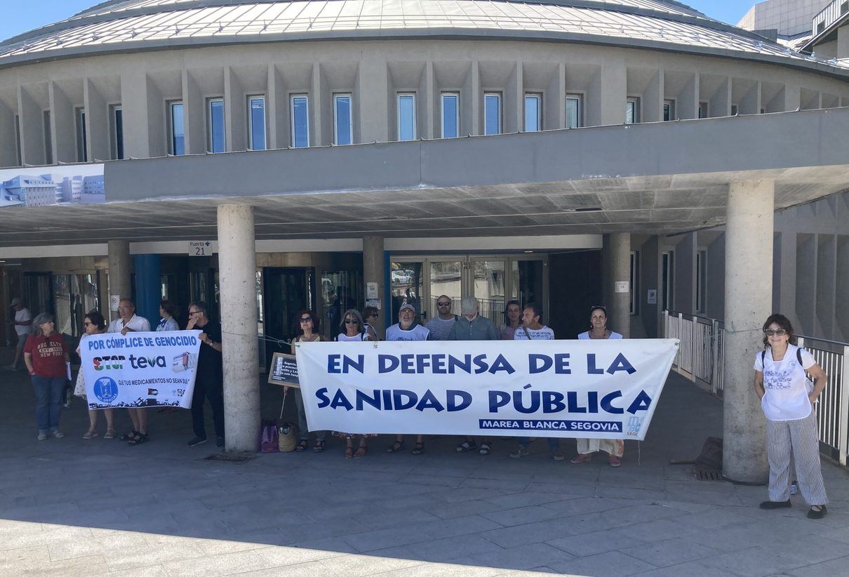 Segovia sale a la calle para exigir una sanidad pública digna y sin recortes