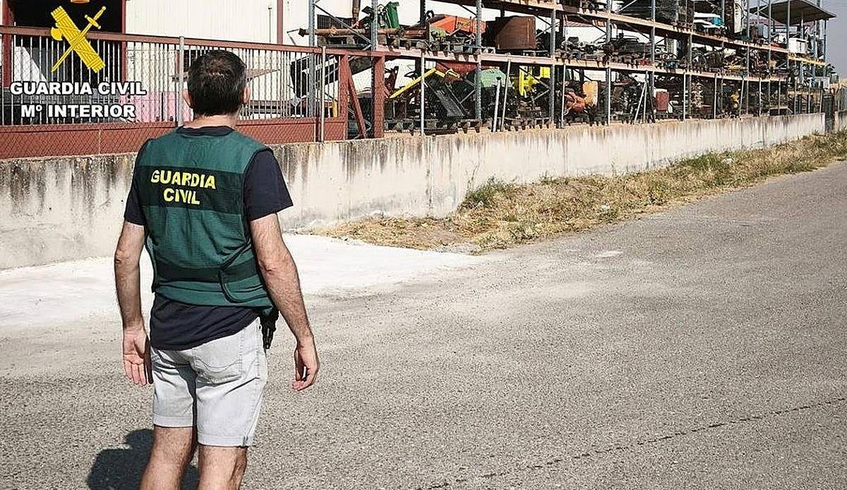Dos reclusos de Valladolid, investigados por asaltar una empresa de reciclaje en Valseca mientras cumplían condena